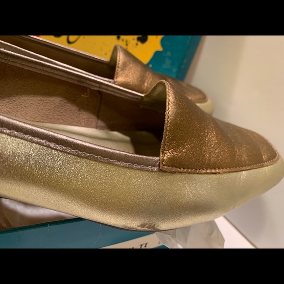 WOMEN’S ARPEGGIOS METALLIC MULTICOLOR LOAFERS. - Picture 5 of 12